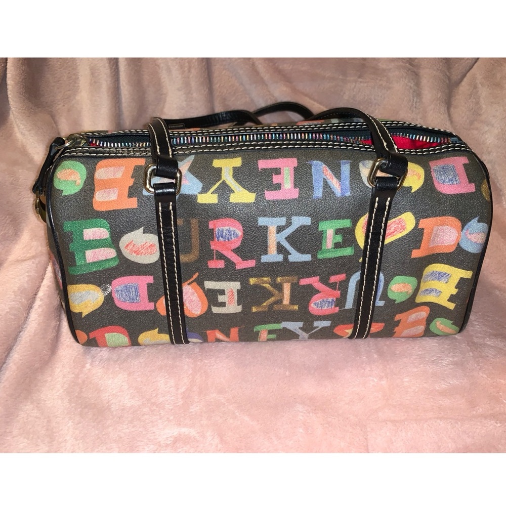 Authentic Dooney and Bourke barrel bag